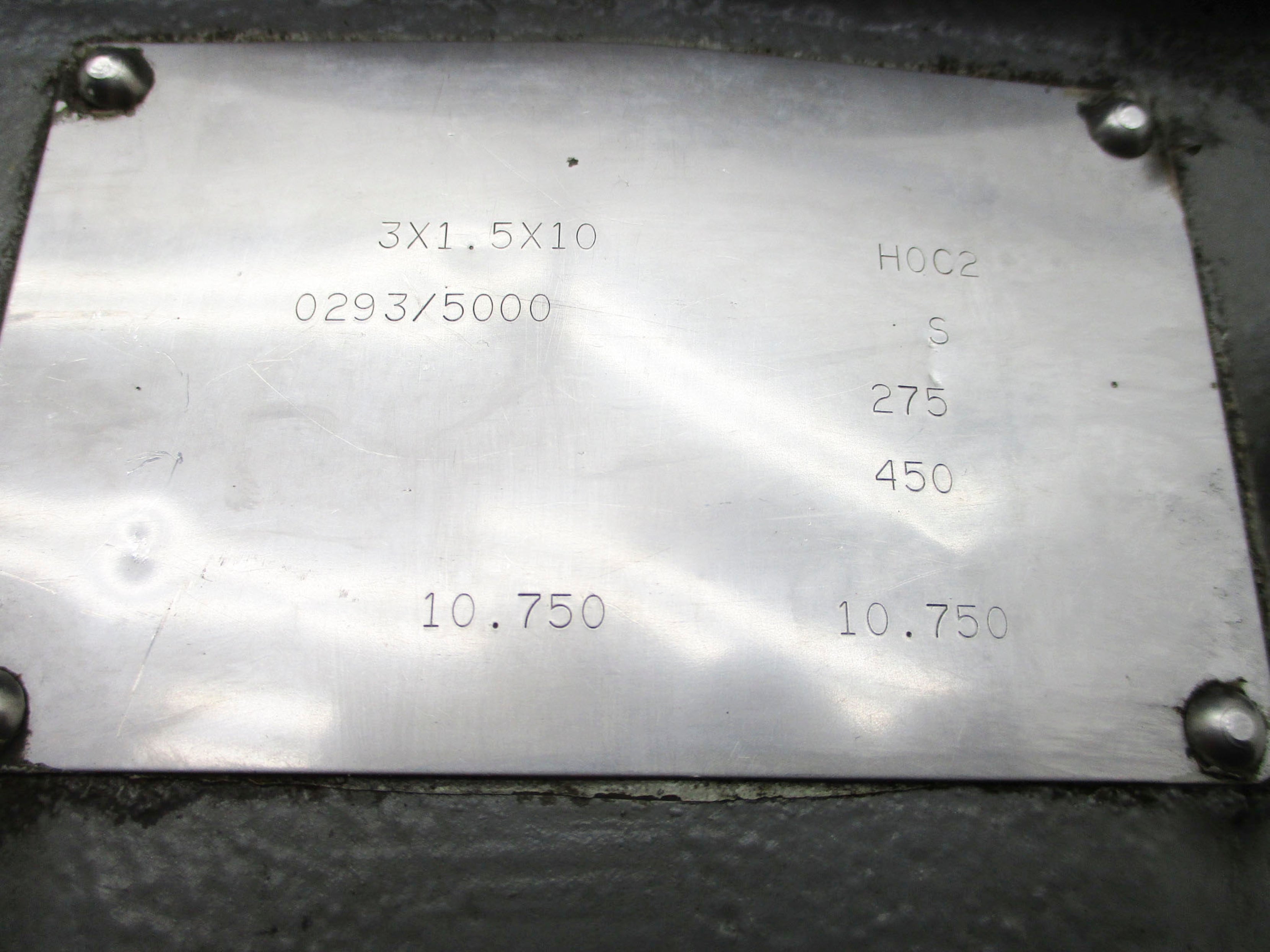 PUMP 3X1.5X10 REMAN