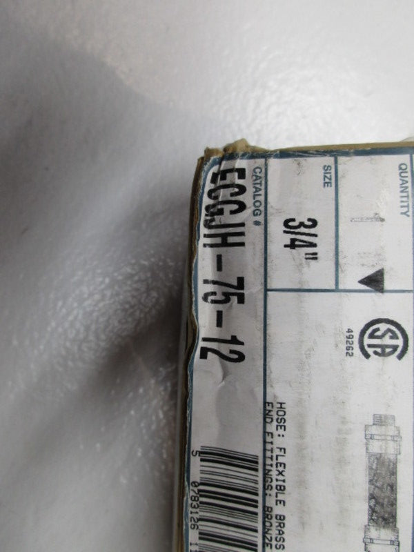 OZ/GEDNEY ECGJH-75-12 FLEXIBLE COUPLING 3/4"  NSMP