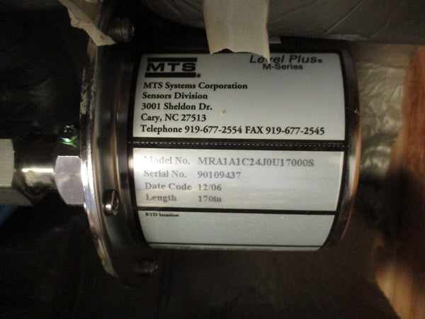 MTS MRA1A1C24J0U19200S W/MRA1A1C24J0U17000S NSMP
