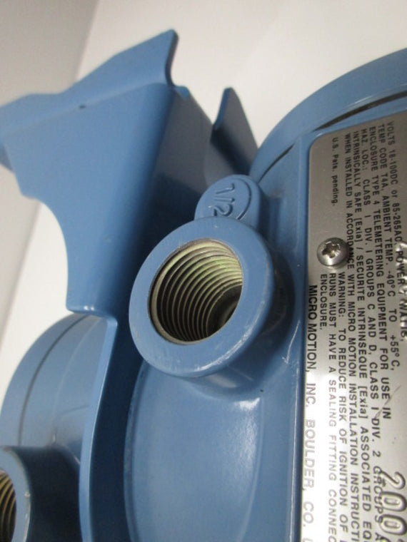MICROMOTION 1700R11ABAEZZZ FLOWRATE TRANSMITTER (AS PICTURED)  NSNP