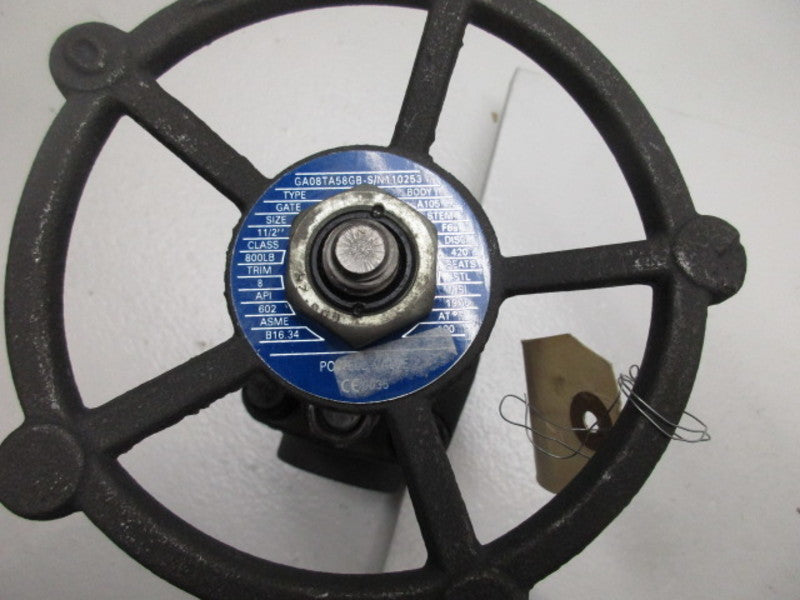 POWELL GA08TA58GB GATE VALVE 1 1/2"  NSNP