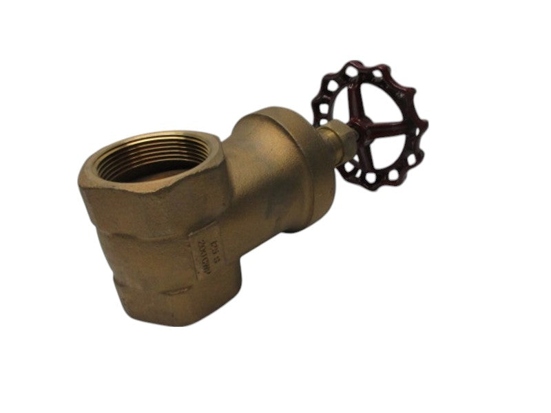 CRANE 438 BRASS GATE VALVE 2-1/2" NPT 200 CWP  NSNP