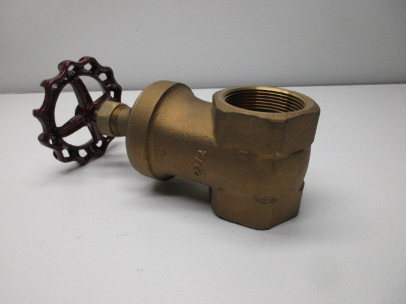 CRANE 438 BRASS GATE VALVE 2-1/2" NPT 200 CWP  NSNP