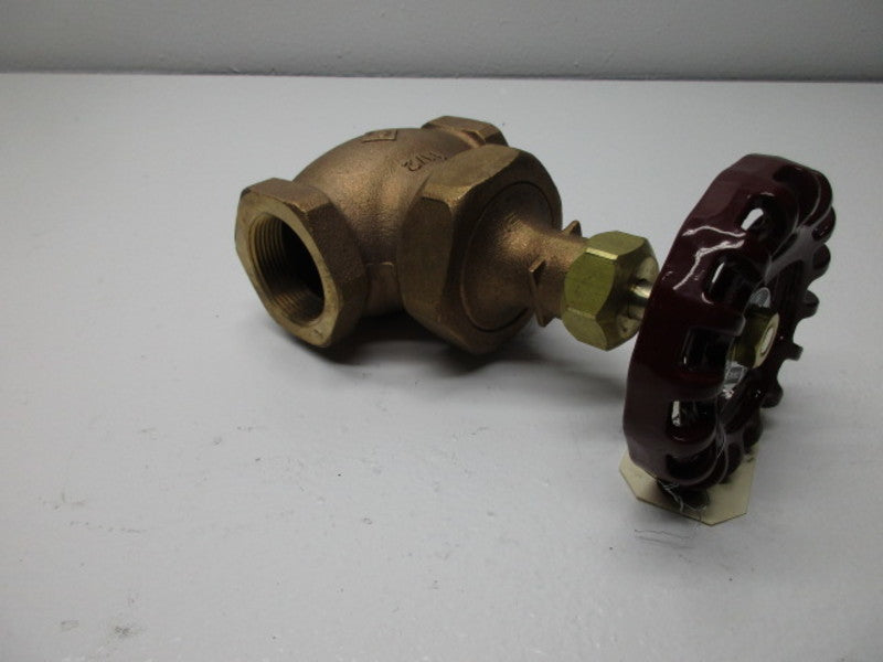 CRANE 7TF BRASS GLOBE VALVE 1-1/2" NPT 300 CWP  NSNP