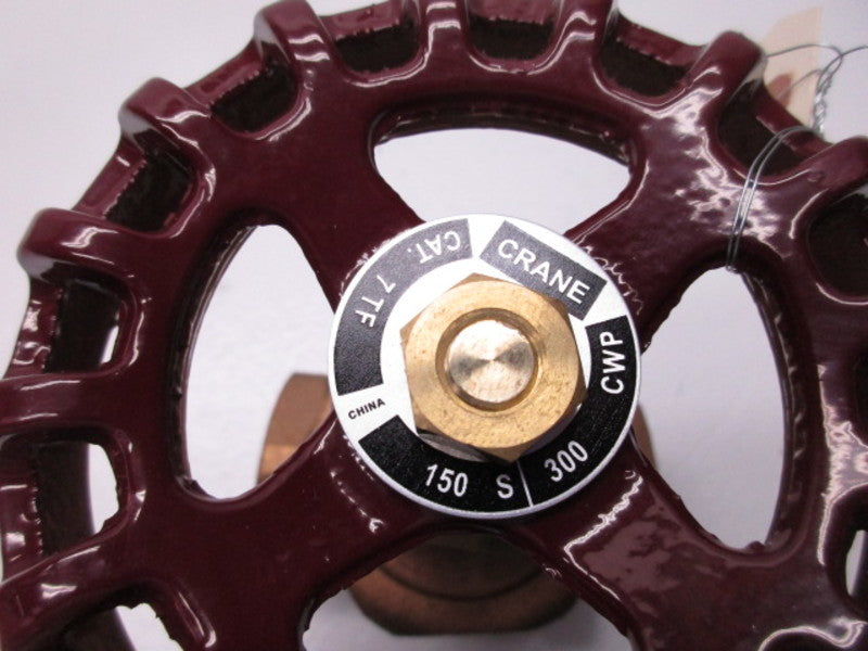 CRANE 7TF BRASS GLOBE VALVE 1-1/2" NPT 300 CWP  NSNP