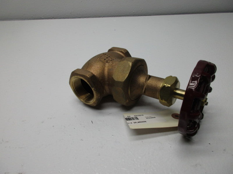 CRANE 7TF BRASS GLOBE VALVE 1-1/4" NPT 300 CWP  NSNP