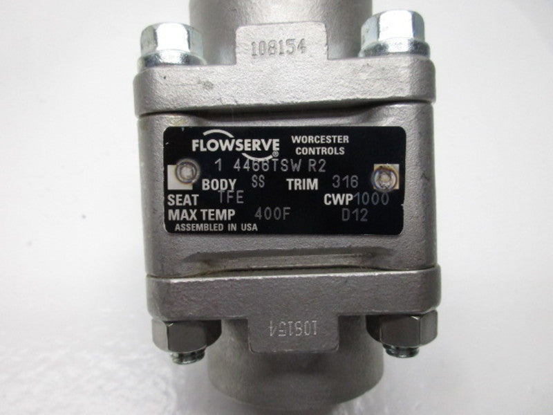 FLOWSERVE 4466TSW 1" WELD SS BALL VALVE 1000 CWP  NSNP