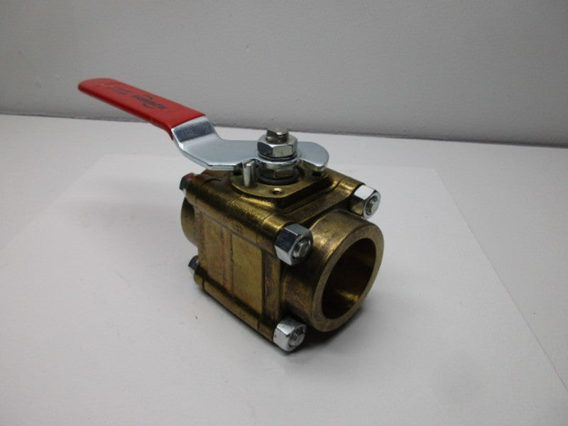 WORCESTER R2CWP1000 4416TTE 2" 1000 CWP BRASS BALL VALVE  NSNP