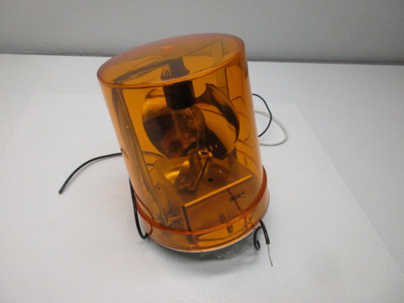 FEDERAL SIGNAL 121S120ASB ROTATING LIGHT AMBER (AS PICTURED)  UNMP