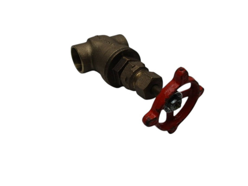 STOCKHAM B-112 1-1/4 CxC BRASS GATE VALVE 200 CWP  NSNP