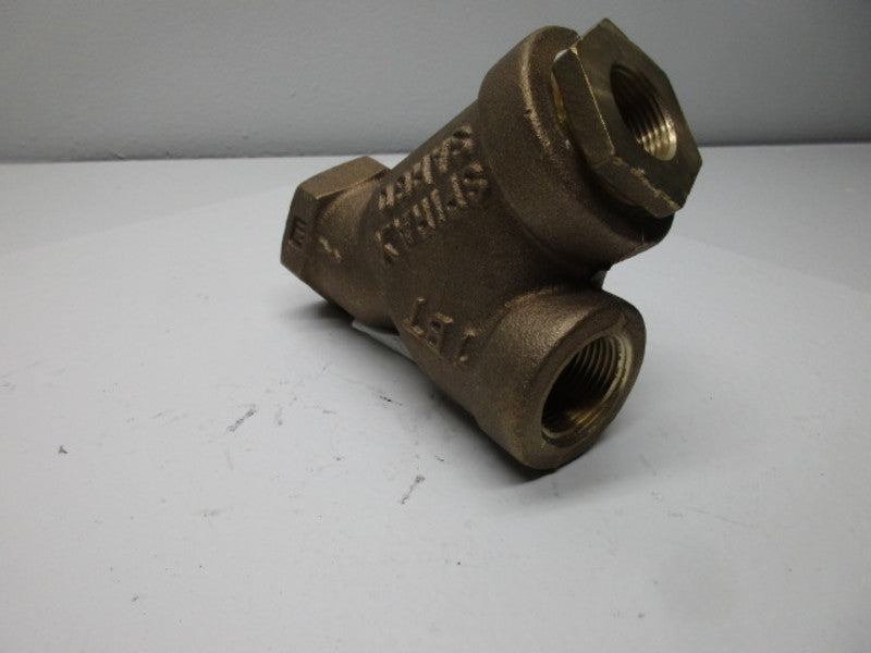 SPIRAX 1BT BRASS Y STRAINER 1" NPT 250 PSIG  NSNP