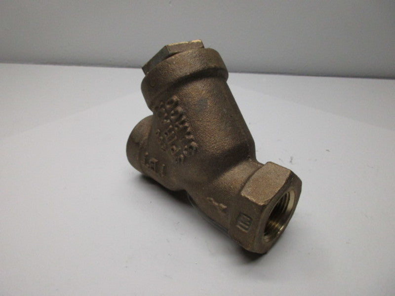 SPIRAX 1BT BRASS Y STRAINER 1" NPT 250 PSIG  NSNP