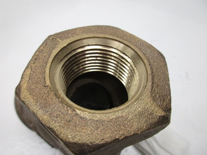 SPIRAX 1BT BRASS Y STRAINER 1" NPT 250 PSIG  NSNP