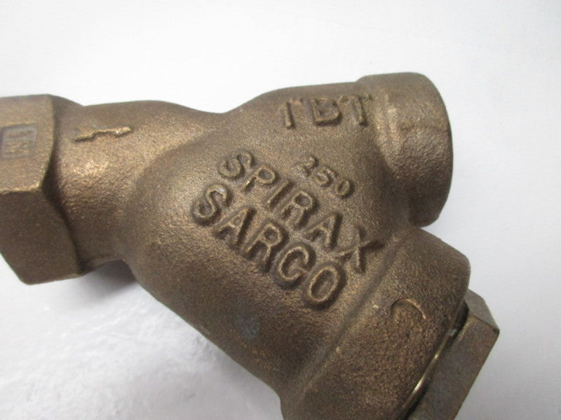 SPIRAX 1BT BRASS Y STRAINER 1" NPT 250 PSIG  NSNP