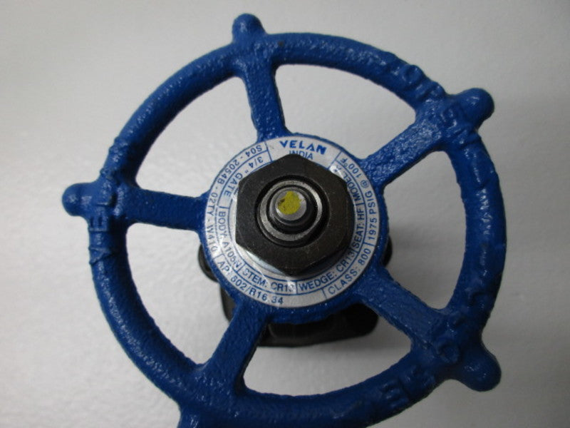 VELAN S04-2054B-02TY-W410 3/4" NPT STEEL GATE VALVE 1975 PSIG  NSNP