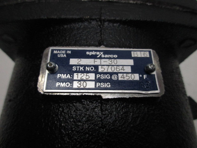 SPIRAX SARCO 57064 2" FT-30 STEAM TRAP  NSNP