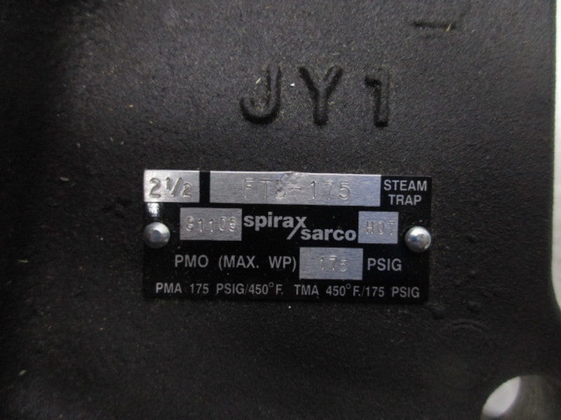 SPIRAX SARCO 81105 2-1/2" FTB-175 STEAM TRAP  NSNP