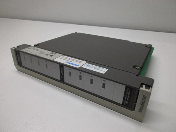 MODICON AS-B814-108 I/O POWER RELAY OUTPUT MODULE * REMAN *