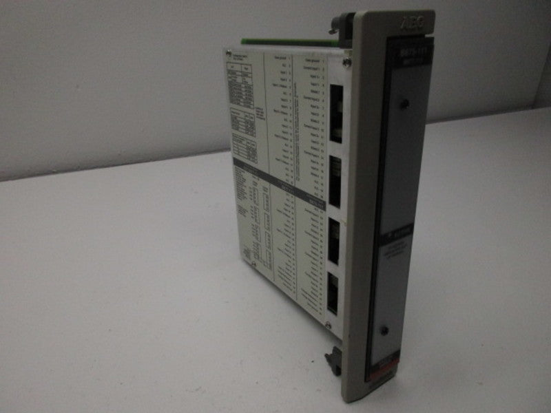 MODICON AS-B875-111 8/16 CHANNEL ANALOG INPUT MODULE  REMAN