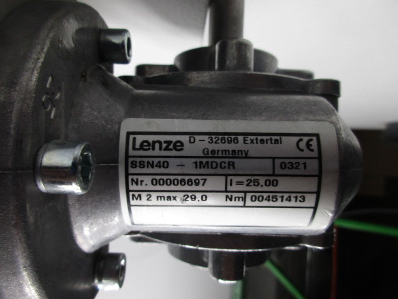 LENZE 495897/2 GEARMOTOR 200 VAC .2 A  NSNP