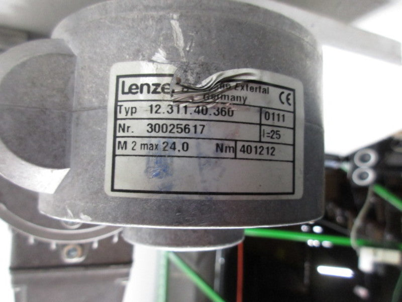 LENZE 381549/6 GEARMOTOR 200 VAC .2 A  NSNP