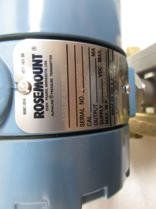 ROSEMOUNT 1151GP4E22B1 NSNP