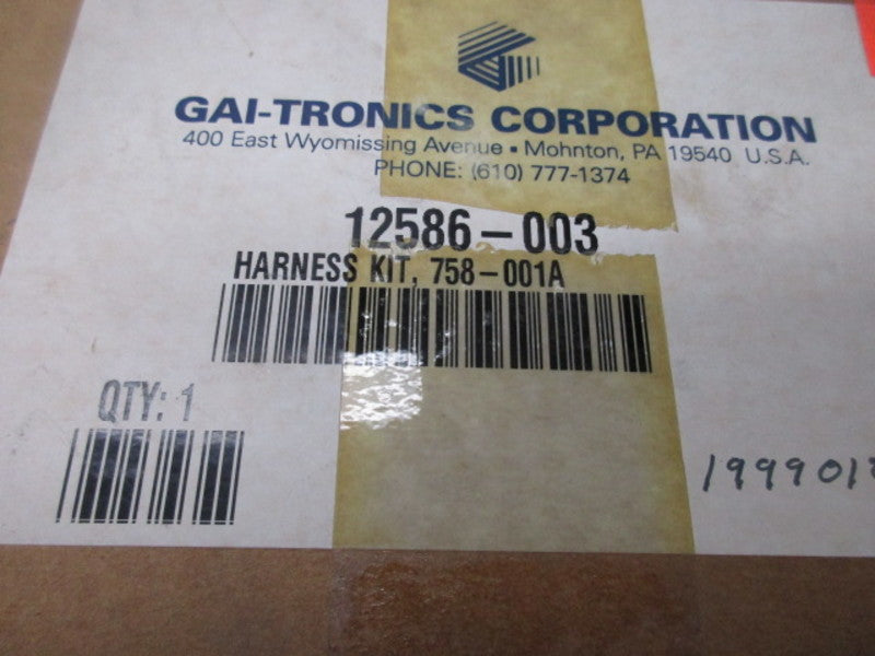 GAITRONICS 758-001A HARNESS KIT  NSMP