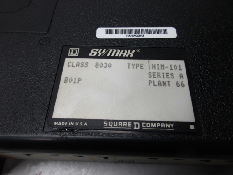 SQUARE D 8030HIM101 SER. A SYMAX 8-POINT INPUT MODULE  REPAIRED