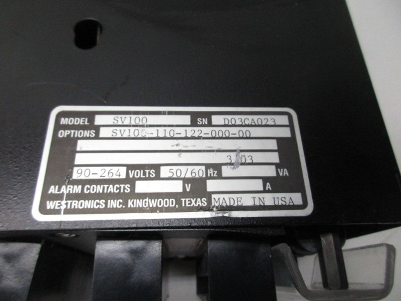 FISHER SV100-110-122-000-00  UNMP