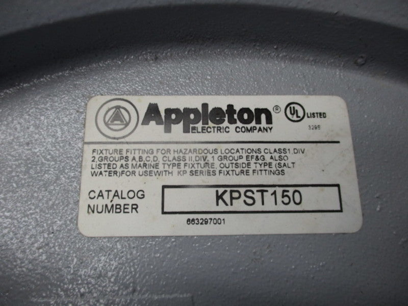 APPLETON KPST150 MOUNTING HOOD  NSNP