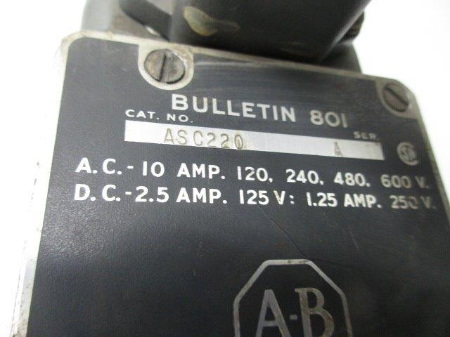 INDUSTRIAL SPARE PART 801-ASC-220 SER.A  UNMP