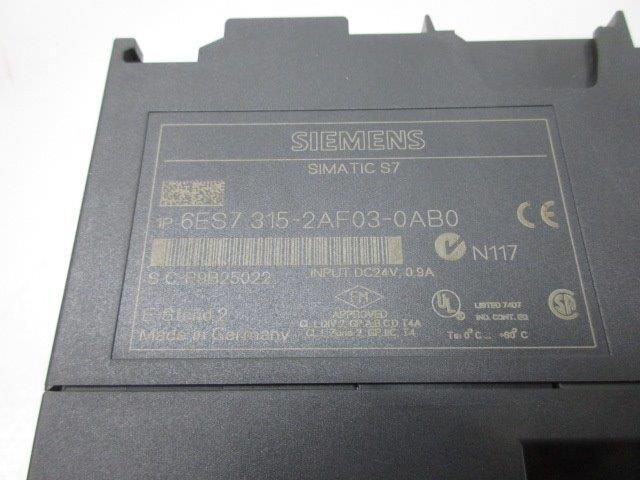 SIEMENS 6ES7315-2AF03-0AB0  NSMP