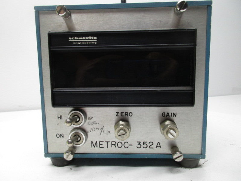 SCHARVITZ METROC-352A METRIC PRESSURE TESTER  UNMP