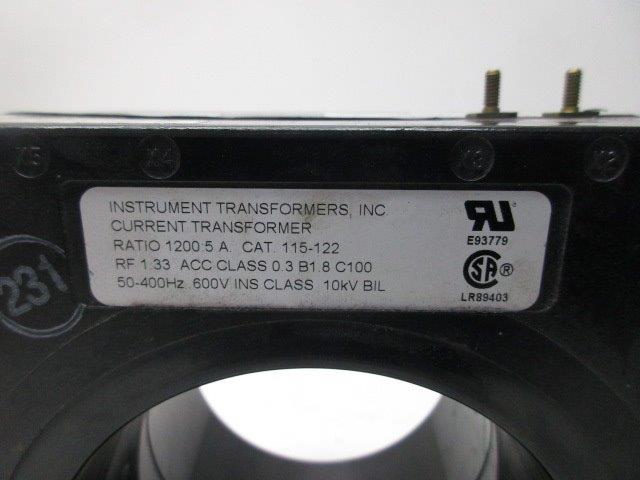 INSTRUMENT TRANSFORMER 114-122  NSNP