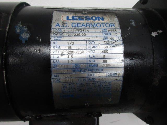 LEESON C4T17FZ47B  UNMP