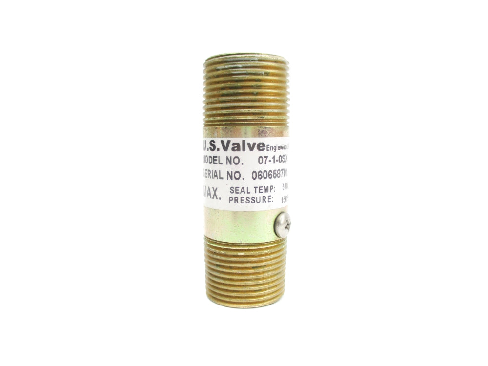 U.S. VALVE 07-1-0SX 150PSI 1" NSNP