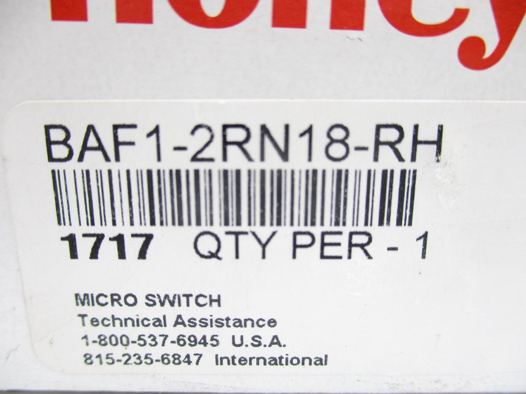 HONEYWELL BAF1-2RN18-RH 480VAC 20A NSMP