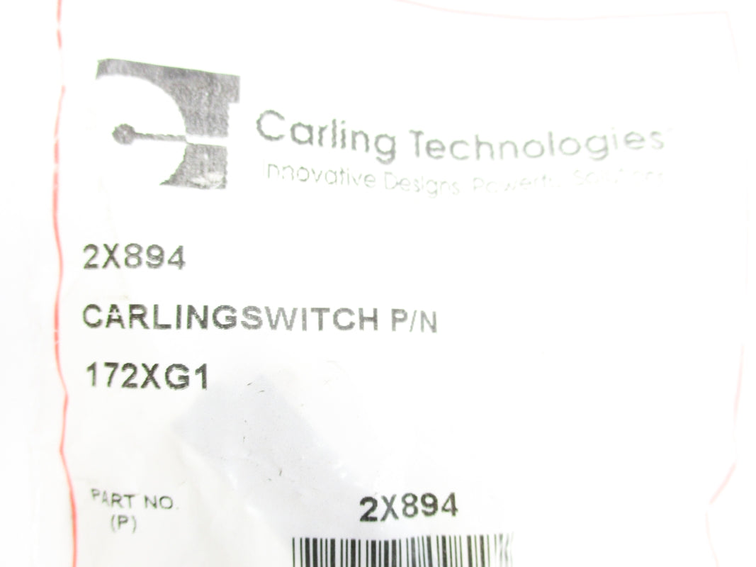 CARLING TECHNOLOGIES 2X894 172XG1 NSMP