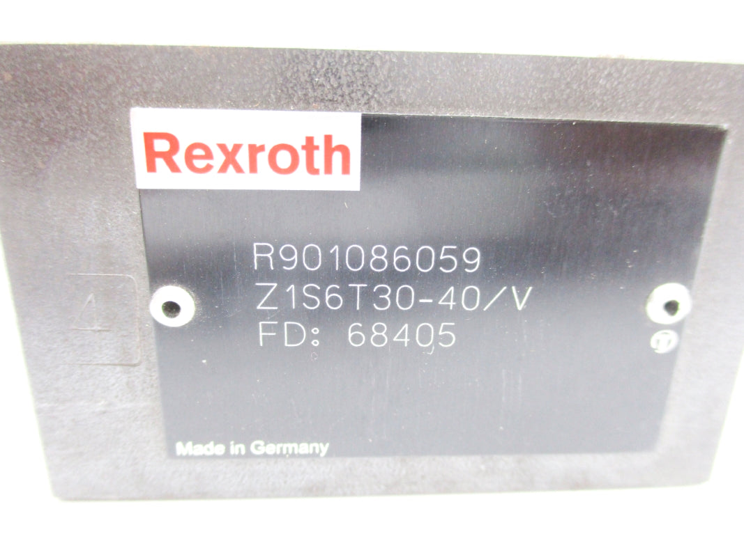 REXROTH R901086059 Z1S6T30-40/V NSNP