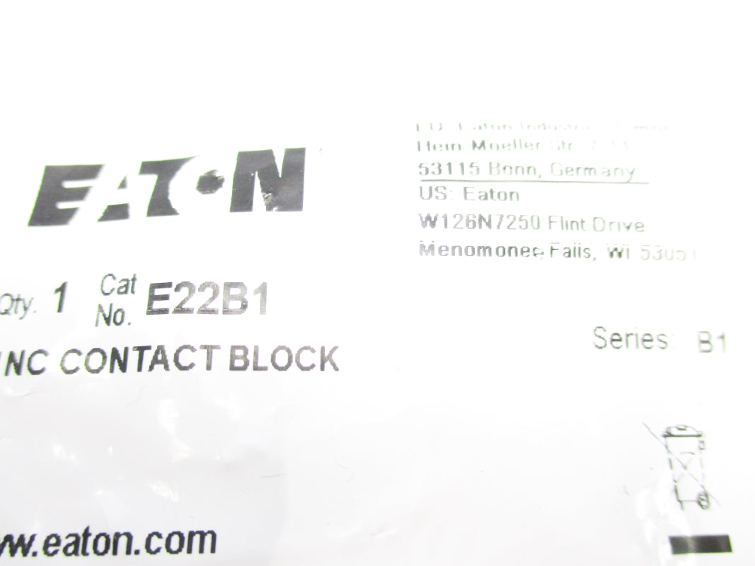 EATON E22B1 SER. B1 NSMP
