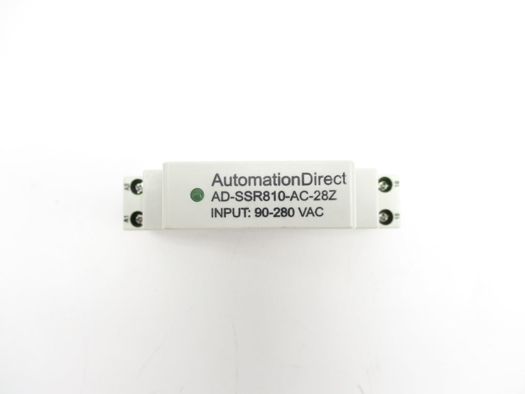 AUTOMATION DIRECT AD-SSR810-AC-28Z 90-280VAC 10A NSMP