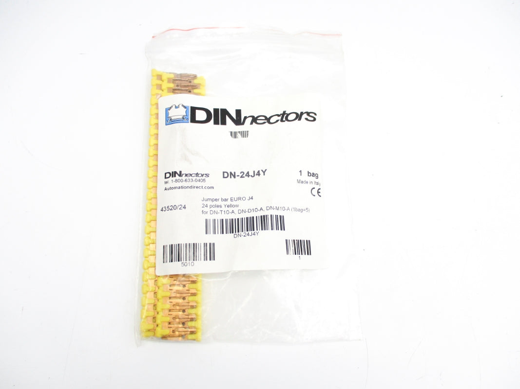 DINNECTORS DN-24J4Y (PKG OF 5) NSMP