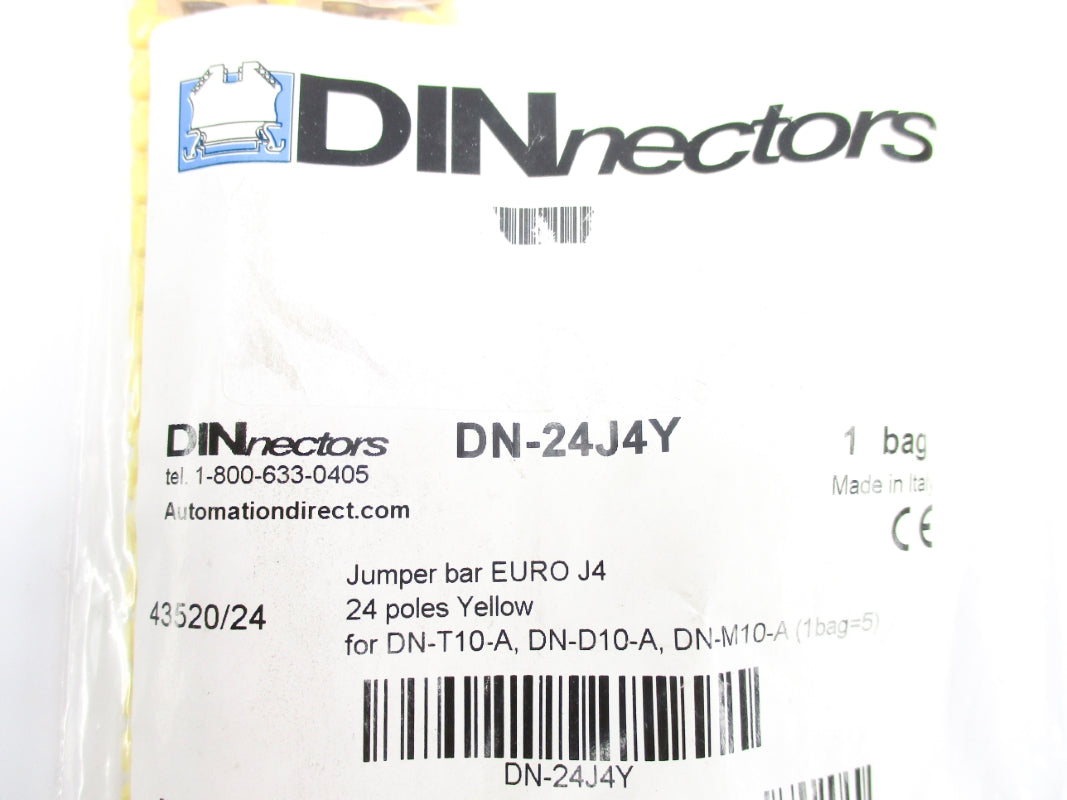 DINNECTORS DN-24J4Y (PKG OF 5) NSMP