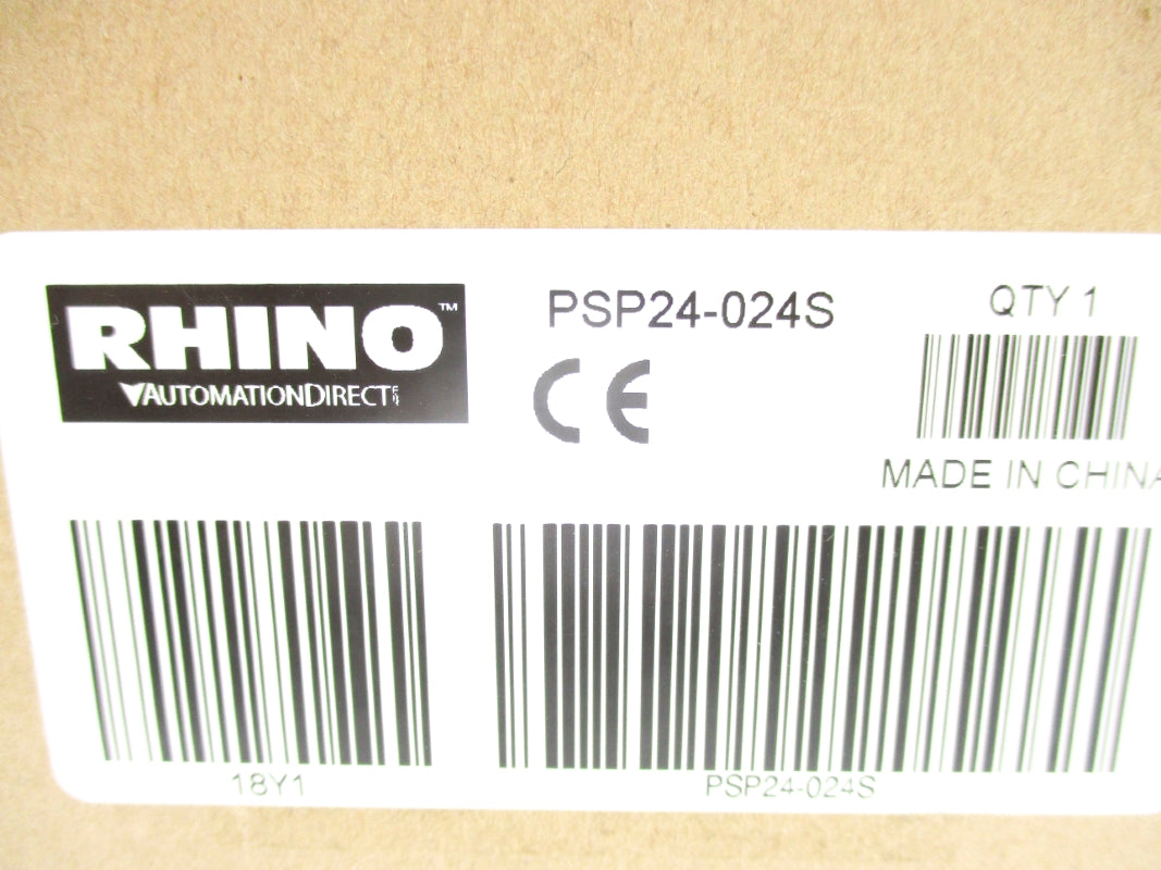 RHINO AUTOMATION PSP24-024S 100-240V 0.7-0.4A NSMP