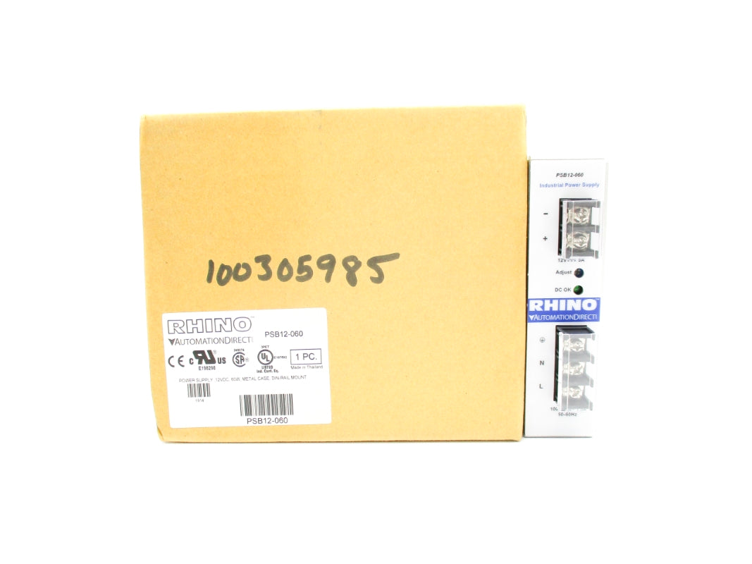 RHINO PSB12-060 100-240V 1.5A NSMP