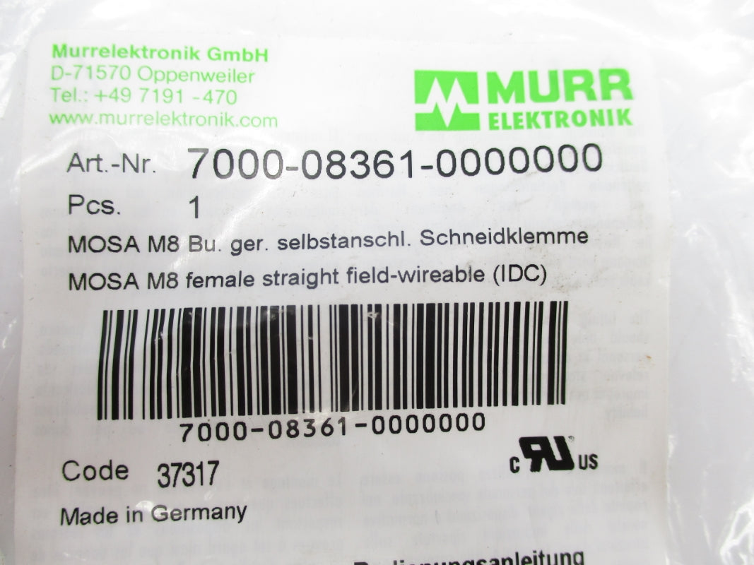 MURR ELEKTRONIK 7000-08361-0000000 NSMP