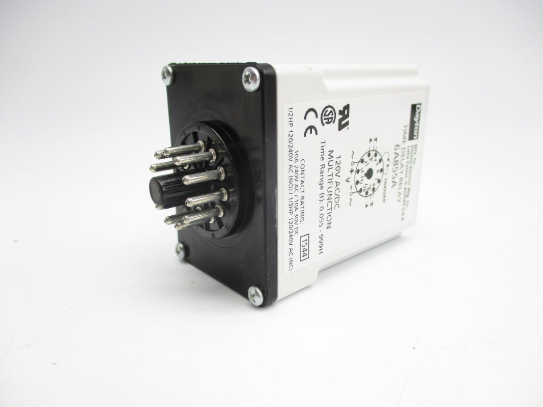 DAYTON 6A855A 120VAC/DC 10A 0.05S-999H NSMP