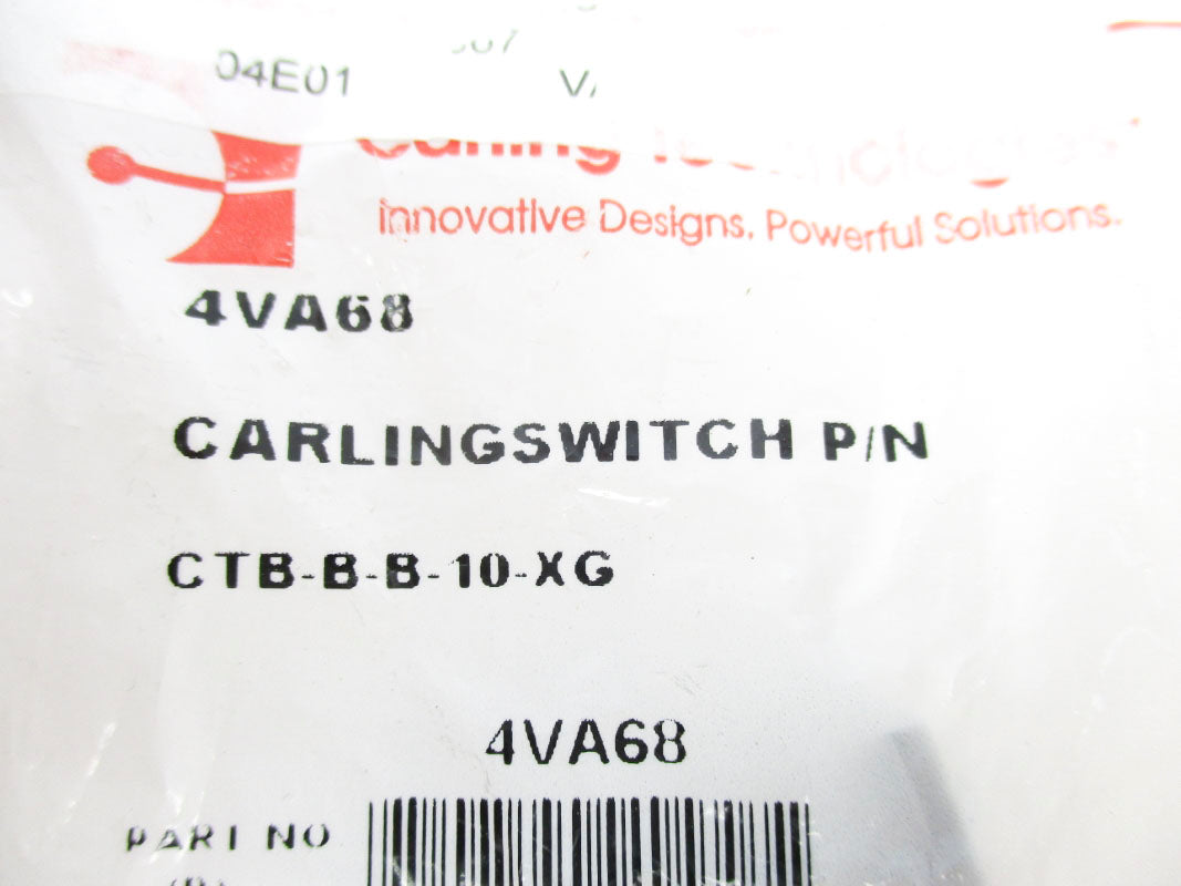CARLING TECHNOLOGIES CTB-B-B-10-XG 4VA68 10A NSMP