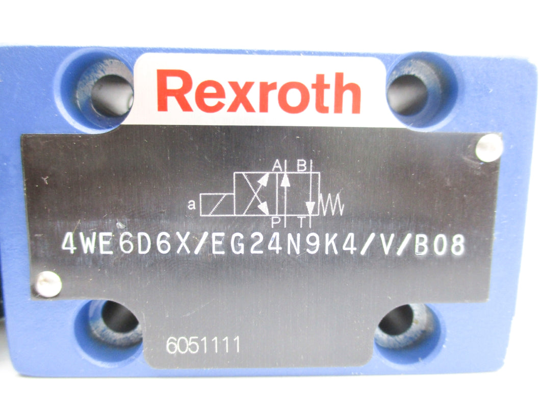 REXROTH 4WE6D6X/EG24N9K4/V/B08 24VDC NSNP