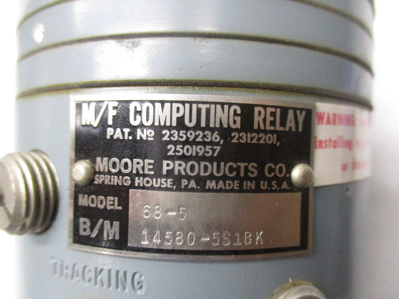 MOORE PRODUCTS 68-5 14580-5S1BK  NSNP